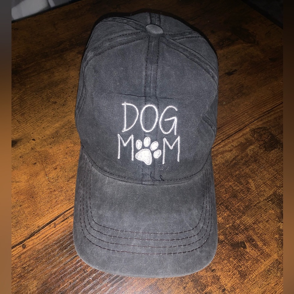 David and Young Charcoal Dog Mom Cap